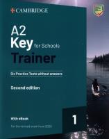 Opakowanie A2 Key for Schools Trainer 1 with eBook
