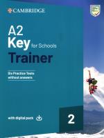 Okładka książki A2 Key for Schools Trainer 2 Trainer without Answers with Digital Pack