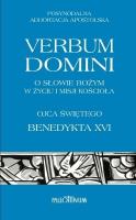Adhortacja Verbum Domini. Autor:  Benedykt XVI. SmakLiter.pl Okładka książki Adhortacja Verbum Domini