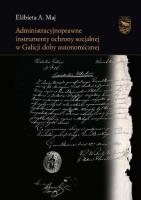 Okładka książki Administracyjnoprawne instrumenty ochrony..