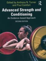 Advanced Strength and Conditioning. Autor: Turner. SmakLiter.pl Okładka książki Advanced Strength and Conditioning