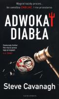 Adwokat diabła. Autor: Cavanagh Steve. SmakLiter.pl Okładka książki Adwokat diabła