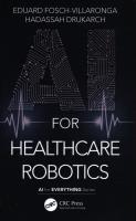 Okładka książki AI for Healthcare Robotics