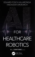 Okładka książki AI for Healthcare Robotics