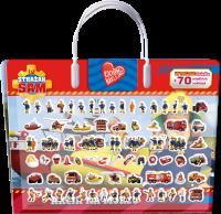 Okładka książki Akcja na morzu. Kocham naklejać. Strażak Sam