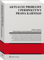 Okładka książki Aktualne problemy i perspektywy prawa karnego