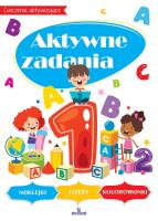 Aktywne zadania. Autor: Matusiak Monika. SmakLiter.pl Okładka książki Aktywne zadania
