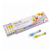 Opakowanie  akwarele  w tubach 18  kol.Pentel