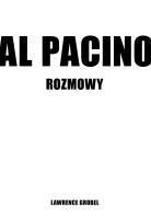 Al Pacino. Rozmowy. Autor: Grobel Lawrence. SmakLiter.pl Okładka książki Al Pacino. Rozmowy