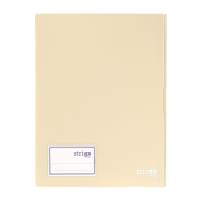 Opakowanie Album ofertowy A4 20 koszulek beżowy STRIGO
