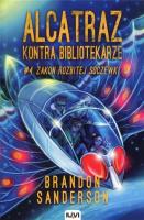 Alcatraz kontra Bibliotekarze T.4 Zakon.. w.2. Autor: Brandon Sanderson. SmakLiter.pl Okładka książki Alcatraz kontra Bibliotekarze T.4 Zakon.. w.2