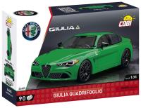 Alfa Romeo Gulia Quadrifoglio. Wydawca: Cobi. SmakLiter.pl Opakowanie Alfa Romeo Gulia Quadrifoglio