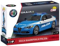 Alfa Romeo Gulia Quadrifoglio Polizia. Wydawca: Cobi. SmakLiter.pl Opakowanie Alfa Romeo Gulia Quadrifoglio Polizia