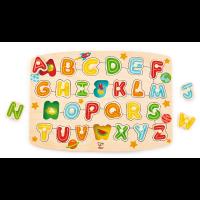 Opakowanie Alfabet układanka z kołkami E1505B HAPE