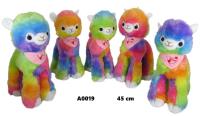 Opakowanie Alpaka tęczowa 45cm MIX