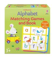 Okładka książki Alphabet Matching Games and Book