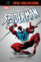 Amazing Spider-Man Epic Collection. Saga klonów. Autor: Defalco Tom, J.M. DeMatteis, Terry Kavanagh, Howard Mackie, Tom Lyle. SmakLiter.pl Okładka książki Amazing Spider-Man Epic Collection. Saga klonów