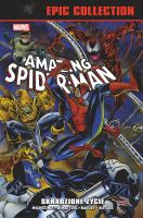 Amazing Spider-Man Epic Collection. Skradzione życie. Autor: Michelinie David, J.M. DeMatteis, Terry Kavanagh, Eric Fein, Howard Mackie, Mike Lackey, Tom Brevoort, Mike Kanterovich, Mark Bagley, Anthony Williams, Ron Lim, Larry Alexander, Alex Saviuk, Sal Buscema, Tom Lyle, Butler Steven, Mark Tenney. SmakLiter.pl Okładka książki Amazing Spider-Man Epic Collection. Skradzione życie