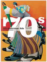 American Ads 70. Autor: Steven Heller. SmakLiter.pl Okładka książki American Ads 70