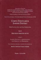 Amicorum Sermones Mutui, part 2, vol. 1. Wydawca: Wydawnictwa Uniwersytetu Warszawskiego. SmakLiter.pl Opakowanie Amicorum Sermones Mutui, part 2, vol. 1