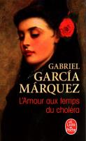 Amour au temps du cholera. Autor: Gabriel Garcia Marquez. SmakLiter.pl Okładka książki Amour au temps du cholera