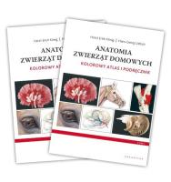Anatomia zwierząt domowych. Kolorowy atlas... w.4. Autor: Liebich Hans-Georg, Konig Horst Erich. SmakLiter.pl Okładka książki Anatomia zwierząt domowych. Kolorowy atlas... w.4