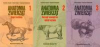 Okładka książki Anatomia zwierząt Tom 1-3