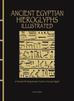 Okładka książki Ancient Egyptian Hieroglyphs Illustrated [Chinese Bound]