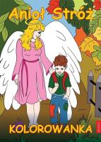 Okładka książki Anioł Stróż - kolorowanka
