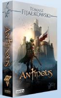 Antipolis. Autor: Fijałkowski Tomasz. SmakLiter.pl Okładka książki Antipolis
