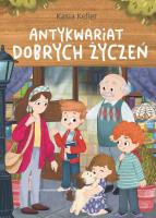 Antykwariat dobrych życzeń. Autor: Kasia Keller. SmakLiter.pl Okładka książki Antykwariat dobrych życzeń