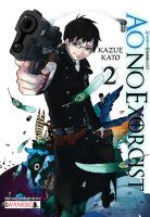 Ao No Exorcist 02. Autor: Kazue Katou. SmakLiter.pl Okładka książki Ao No Exorcist 02