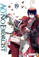 Ao No Exorcist 19. Autor: Kazue Katou. SmakLiter.pl Okładka książki Ao No Exorcist 19