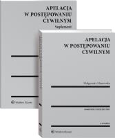 Apelacja w postępowaniu cywilnym Komentarz Orzecznictwo. Autor: Manowska Małgorzata wyd.5. SmakLiter.pl Okładka książki Apelacja w postępowaniu cywilnym Komentarz Orzecznictwo