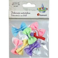 Opakowanie Aplikacje materiałowe kokardki 40x25mm 10szt