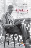 Aptekarz. Autor: Waszkiewicz Julian. SmakLiter.pl Okładka książki Aptekarz