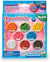Aquabeads Koraliki podstawowe zestaw uzupełniający. Wydawca: Epoch. SmakLiter.pl Opakowanie Aquabeads Koraliki podstawowe zestaw uzupełniający