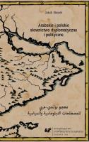 Okładka książki Arabskie i polskie słownictwo dyplomatyczne...