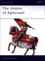 Armies of Agincourt. Autor: Rothero Christopher. SmakLiter.pl Okładka książki Armies of Agincourt