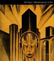 Art Deco Masterpieces of Art. Autor: Tyson Janet. SmakLiter.pl Okładka książki Art Deco Masterpieces of Art