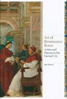Art of Renaissance Rome. Autor: Marciari John. SmakLiter.pl Okładka książki Art of Renaissance Rome