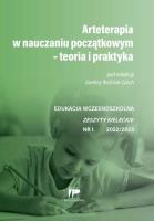 Okładka książki Arteterapia w nauczaniu początkowym 2022/2023 nr1