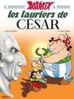 Asterix 18 Asterix Les lauries de Cesar. Autor: René Goscinny. SmakLiter.pl Okładka książki Asterix 18 Asterix Les lauries de Cesar
