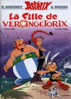 Asterix La fille de Vernigetroix. Autor: Albert Uderzo. SmakLiter.pl Okładka książki Asterix La fille de Vernigetroix
