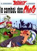 Asterix Le combat des Chefs. Autor: René Goscinny. SmakLiter.pl Okładka książki Asterix Le combat des Chefs