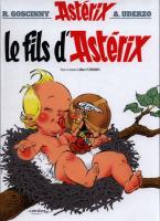 Asterix Le fils d'Asterix. Autor: Albert Uderzo. SmakLiter.pl Okładka książki Asterix Le fils d'Asterix