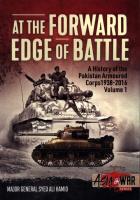 AT THE FORWARD EDGE OF BATTLE. Autor: Hamid Syed Ali. SmakLiter.pl Okładka książki AT THE FORWARD EDGE OF BATTLE