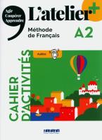 Okładka książki Atelier plus A2 ćwiczenia + didierfle.app