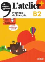 Atelier plus B2 podręcznik + online + app. Autor:   Praca zbiorowa. SmakLiter.pl Okładka książki Atelier plus B2 podręcznik + online + app