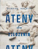 Ateny do zjedzenia. Autor: Bartek Kieżun. SmakLiter.pl Okładka książki Ateny do zjedzenia